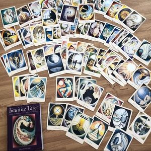 Tarot deck with book, Intuitive Tarot Deck, matching guidebook, gently used